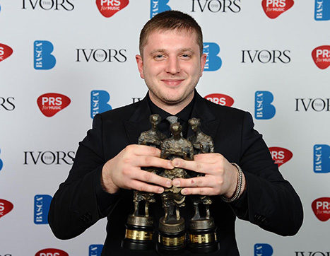 Ben Drew wins three awards at The Ivors 2011