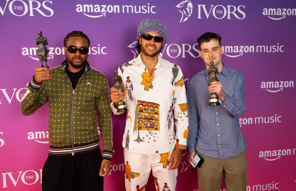 Yussef Dayes, Rocco Palladino, and Charlie Stacey win the Best Album Ivor Novello Award for Black Classical Music