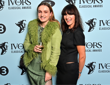 Ivors Academy Board Directors Imogen Williams and Anna Phoebe at The Ivors Classical Awards 2023