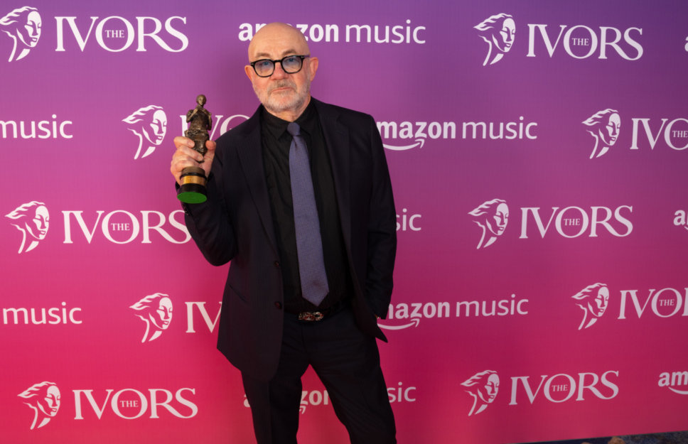 Bernie Taupin wins the Ivor Novello Award for his Outstanding Contribution to British Music