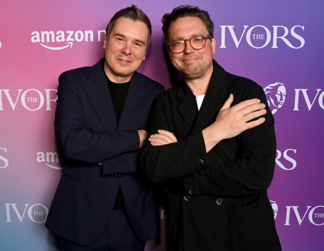 Roberto Neri and Tom Gray at The Ivors with Amazon Music 2024 nominations party