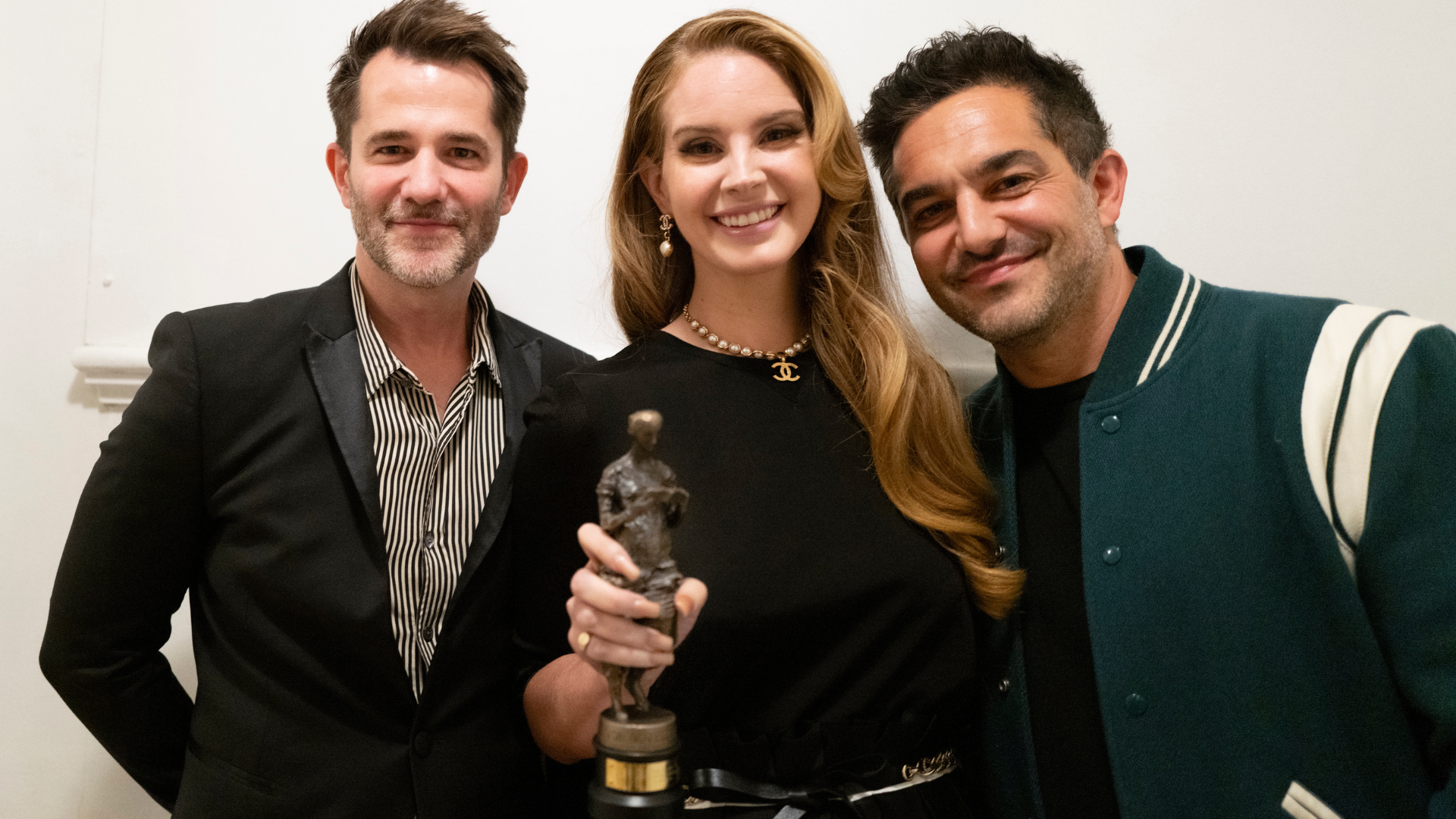 Lana Del Rey and managers at The Ivors