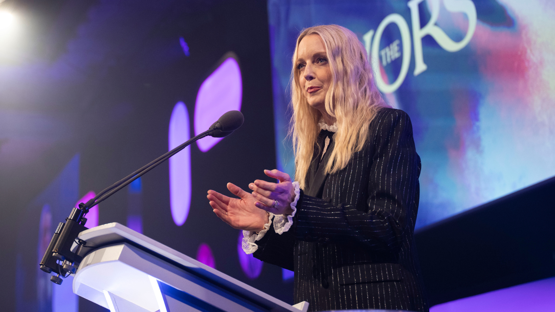 Lauren Laverne at The Ivors 2025
