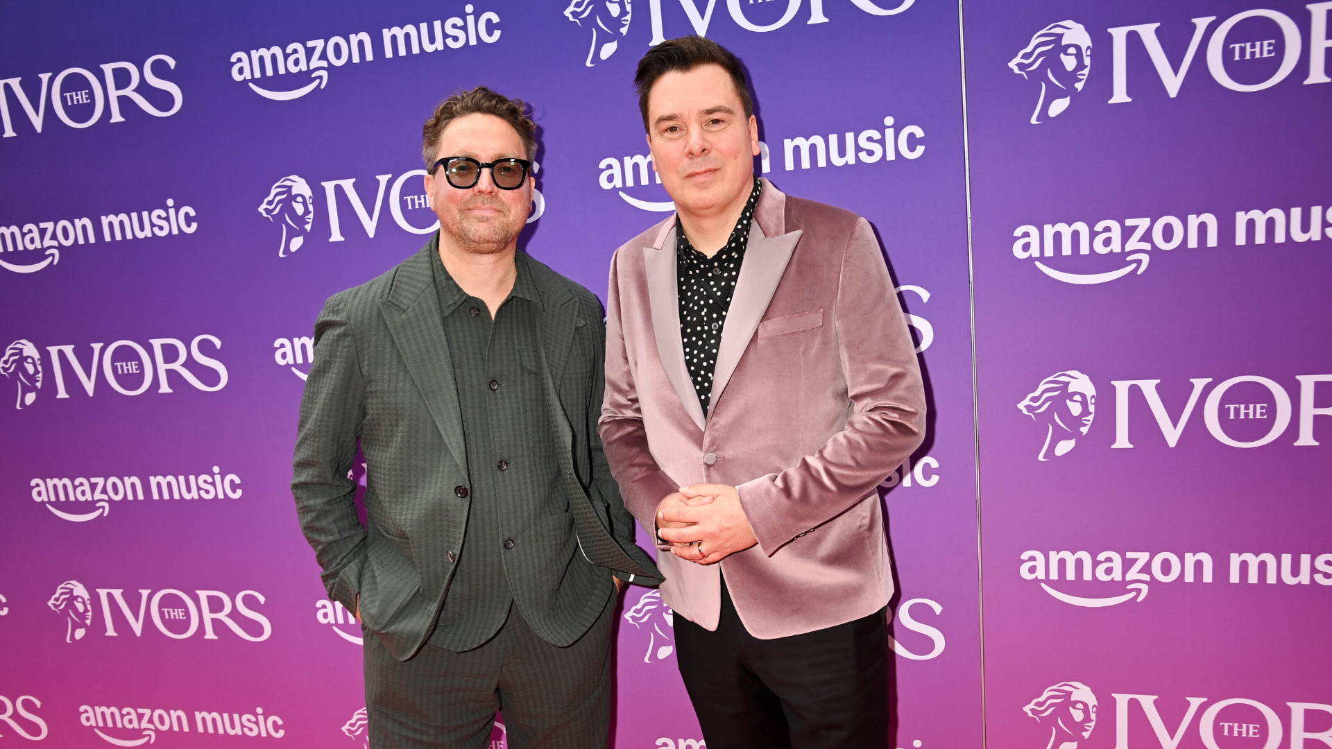 Tom Gray and Roberto Neri at The Ivors 2025