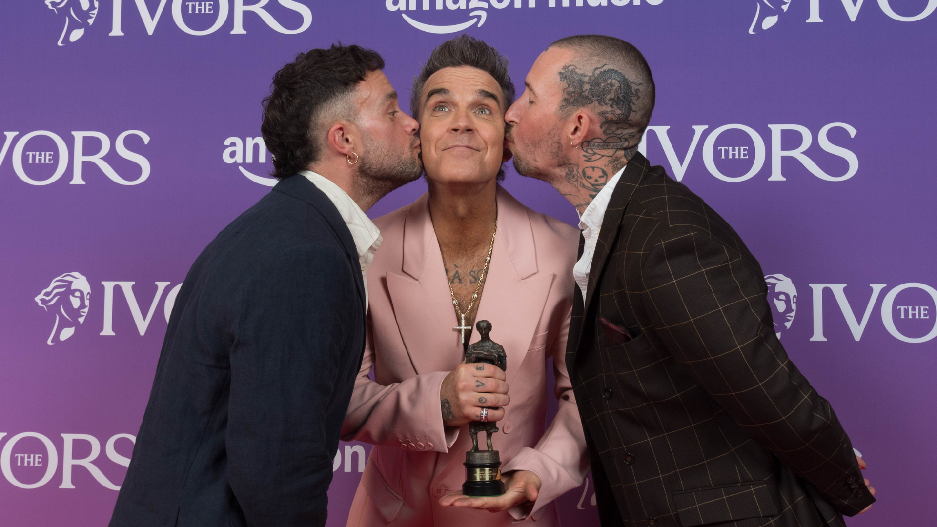 Robbie Williams at The Ivors 2025