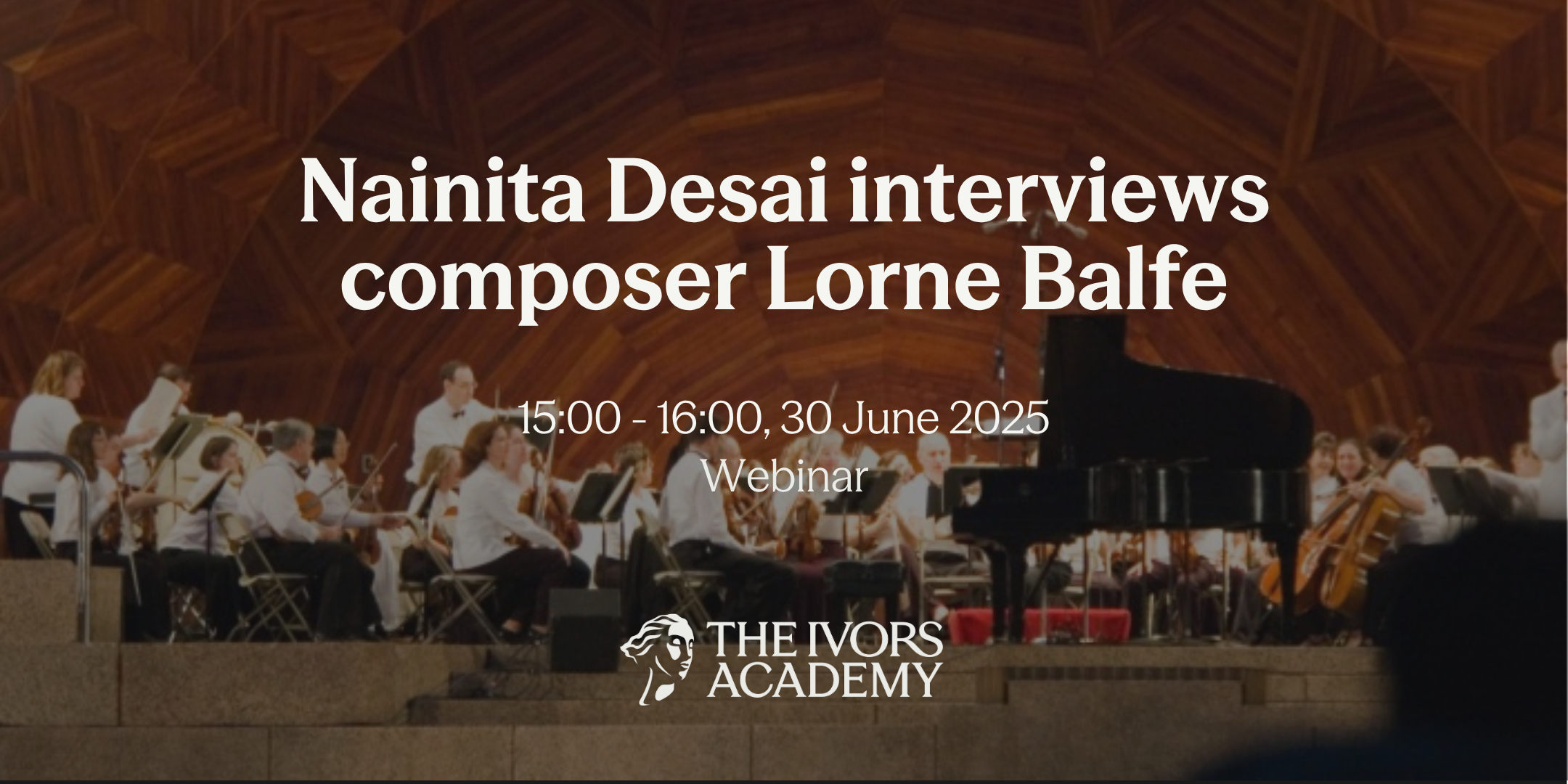 Lorne Balfe and Nainita Desai (2)