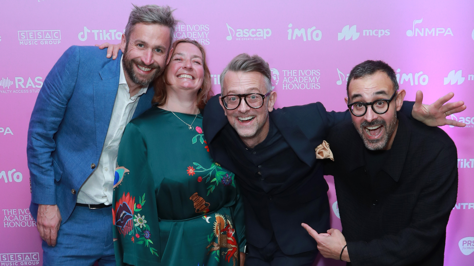 Catherine Manners and guests at The Ivors Academy Honours 2025