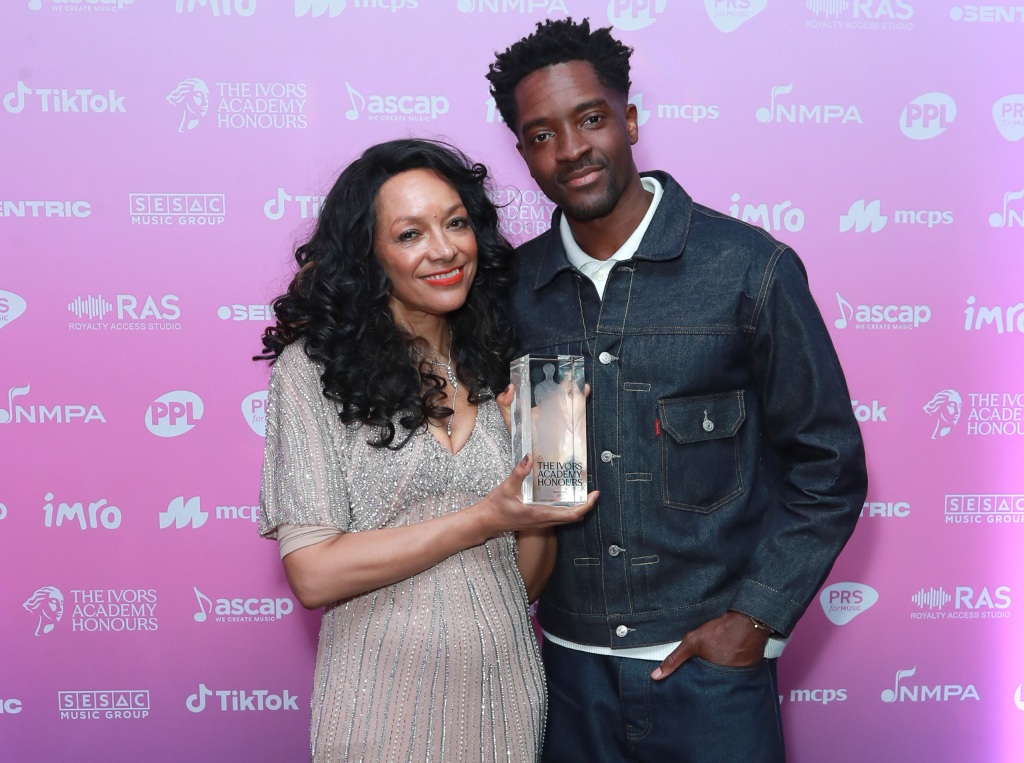 Kanya King and Guvna B at The Ivors Academy Honours 2025