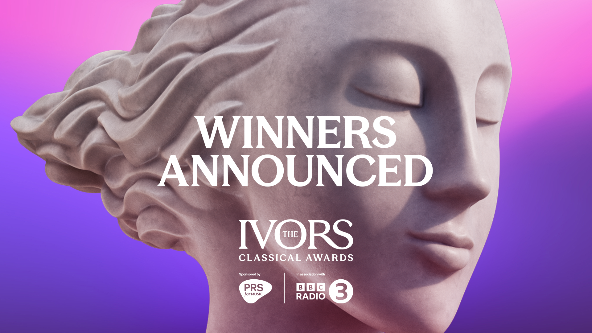 Winners announced The Ivors Classical Awards 2025