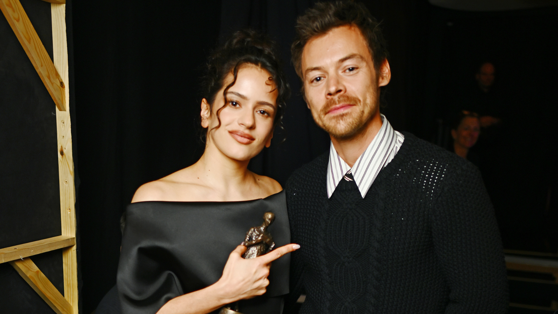 Rosalia and Harry Styles at the Ivor Novello Awards