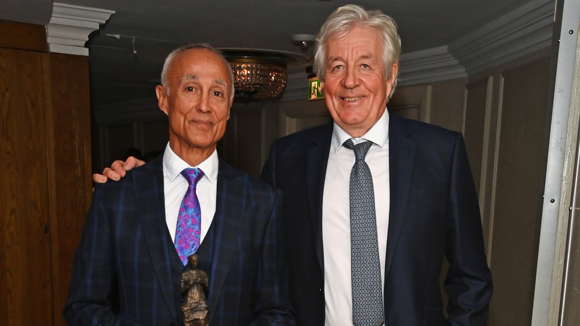Andrew Ridgeley and Chris Organ at the Ivor Novello Awards