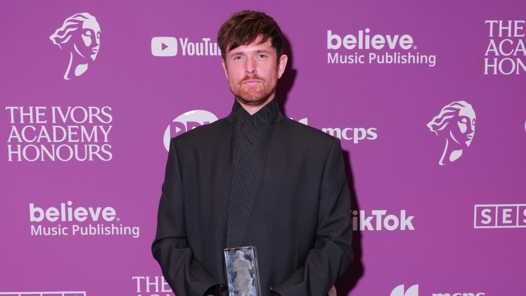 James Blake at The Ivors Academy Honours 2026